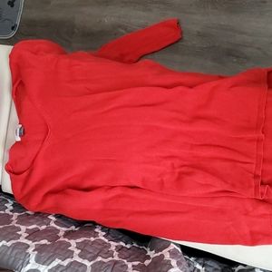 Red sweater